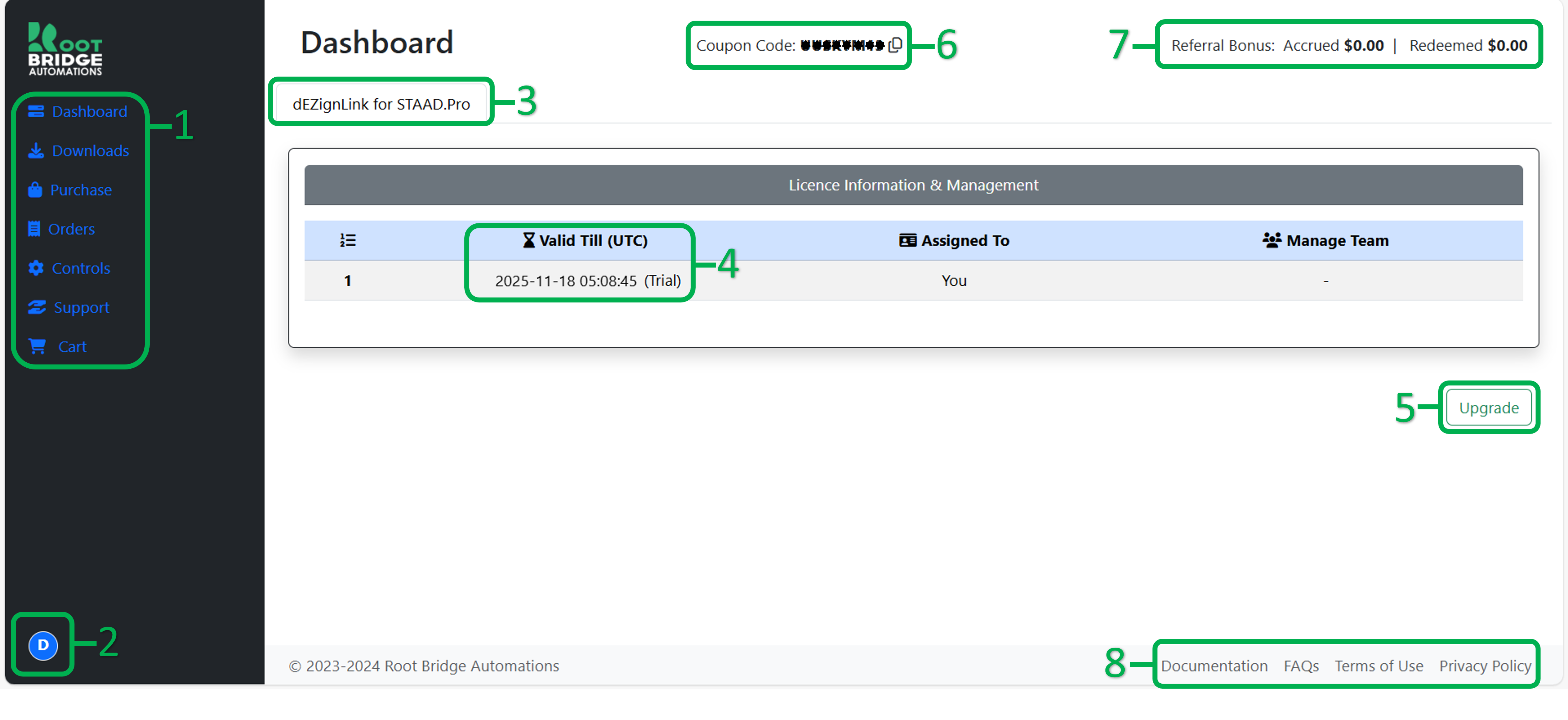 Dashboard View - Individual